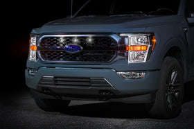 Buy white Ford F-150 Raptor Style Grille Light Kit - Fits King Ranch & Platinum (2021-2023)