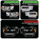 Dodge Ram 2500/3500 Parking Lights Adapter for Halogen & LED Reflector Headlights (2019-2024)-2