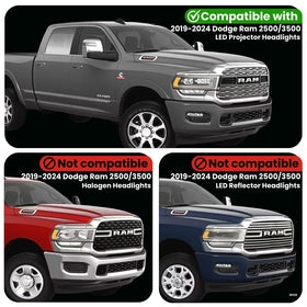 Dodge Ram 2500/3500 DRL Adapter for LED Headlights (2019-2024) - 0