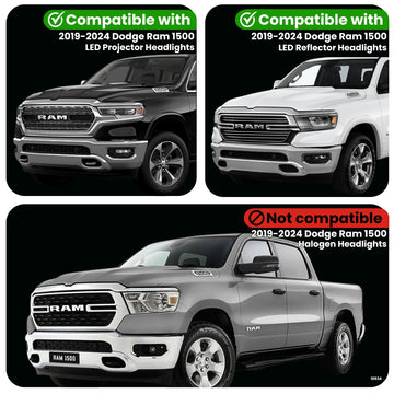 Dodge Ram 1500 Dynamic Headlight Adapter for LED Headlights (2019-2024) - 0