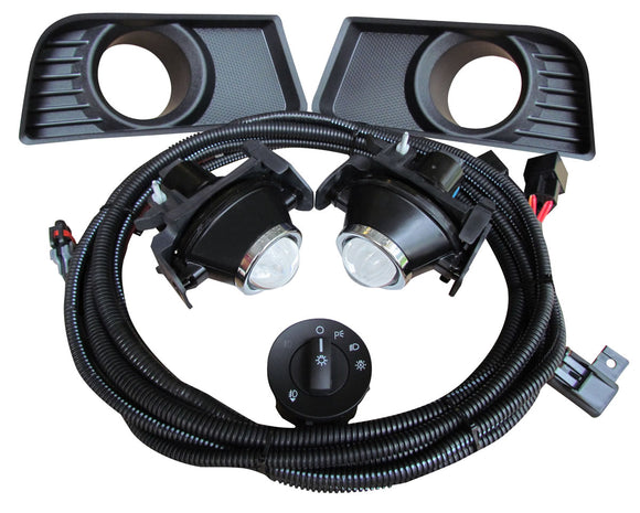 Mustang Boss 302/CS Lower Valance Fog Light Kit (2010-2012)
