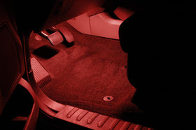 Buy red Ford F-Series 2-LED Footwell Lighting Kit - Fits All (2009-2025)