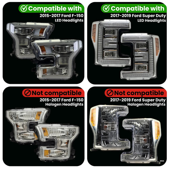Ford F-Series Dynamic LED Headlight Adapter (2015-2021)