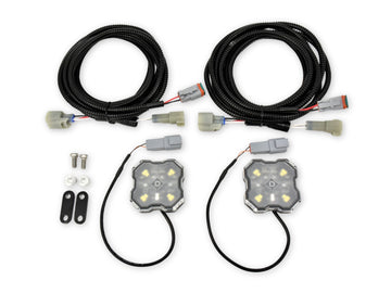 Included: Bed Lighting Expansion Wiring Harness (2), LED Light Pod (2), Relocation Bracket & Hardware (2), 5 Year Limited Warranty
