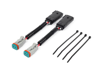 Ford F-150 Fog Light Wiring Adapters LED to Deutsch Set (2021+)