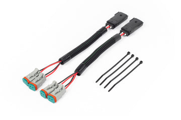 Ford F-150 Fog Light Wiring Adapters LED to Deutsch Dual Output - Set (2021+)