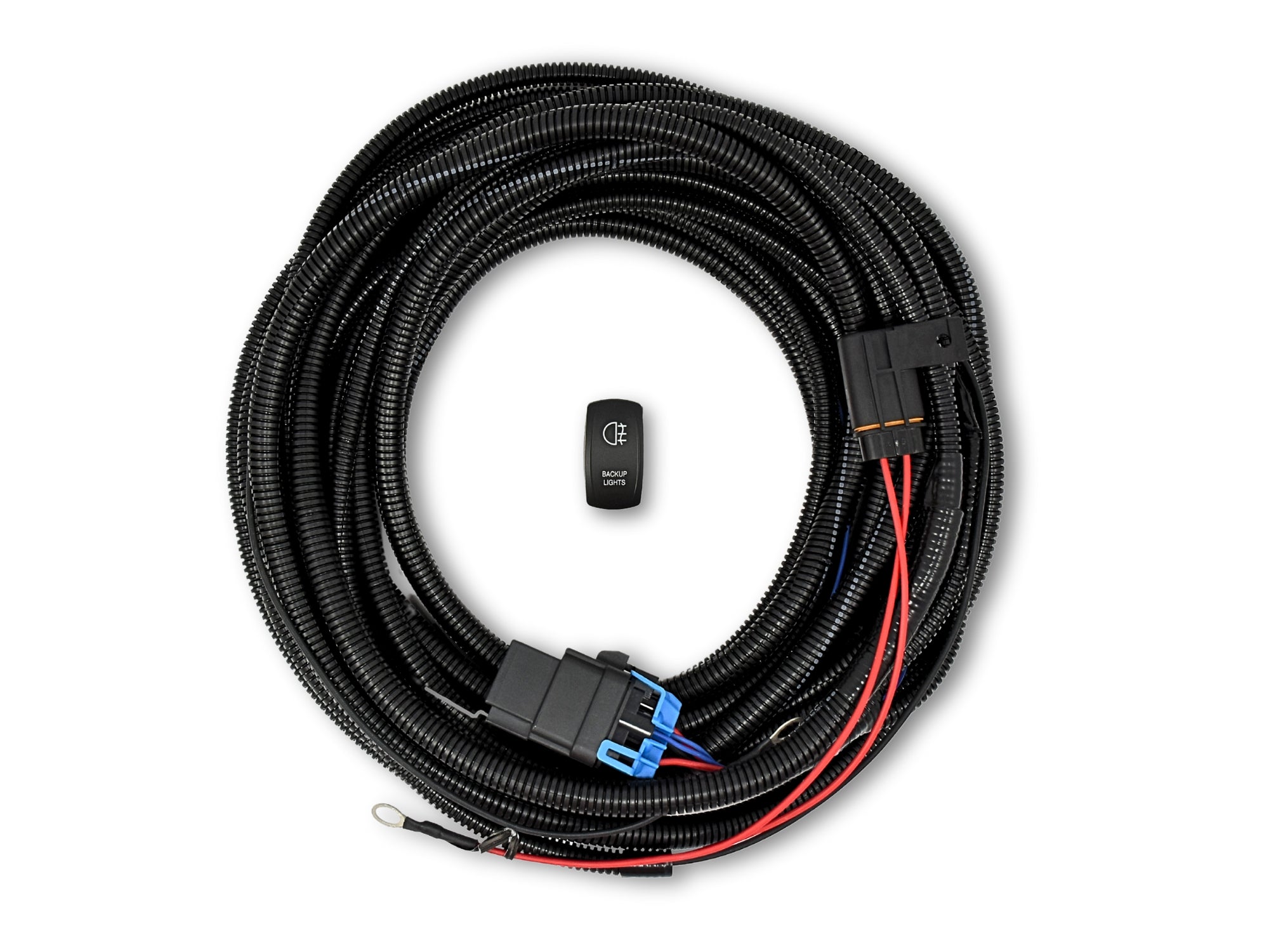 Backup/ Auxiliary Lighting Wiring & Switch Kit - 0