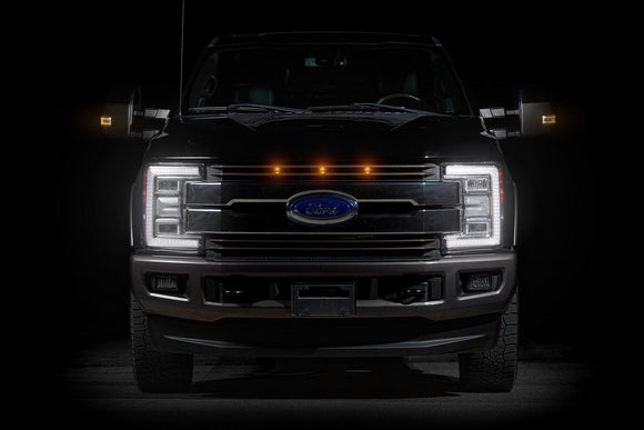Ford Super Duty Raptor Style Grille Lights Kit (2017-2019)