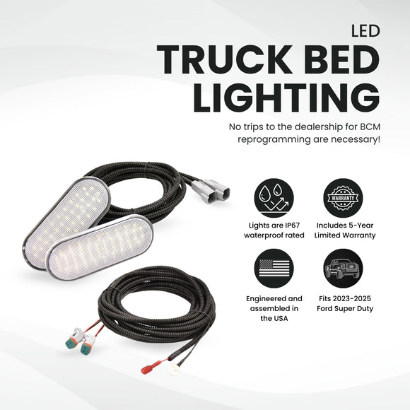 Ford Super Duty OEM-Style Bed Lighting Kit (2023-2025)