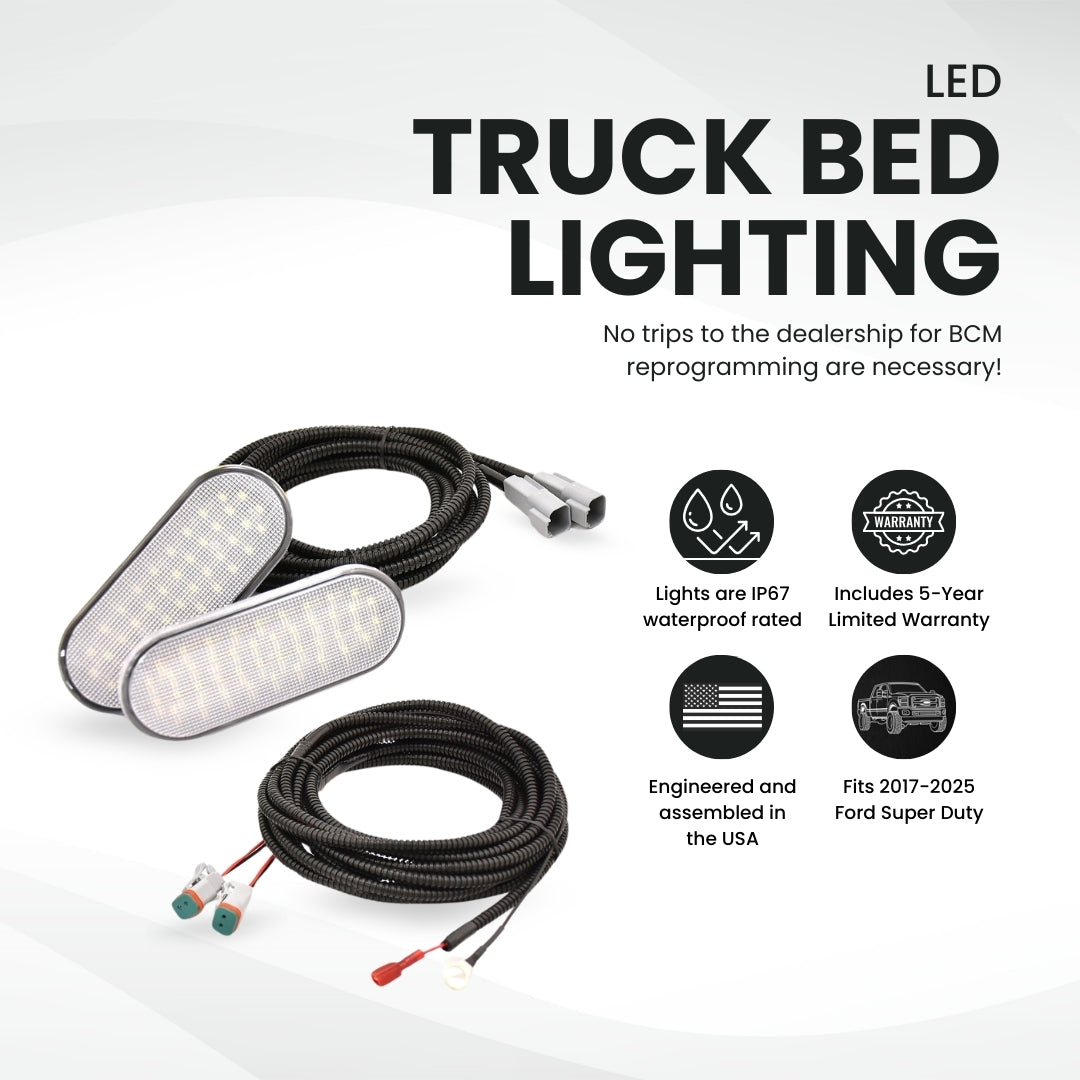 Ford Super Duty OEM-Style Bed Lighting Kit (2017-2025)