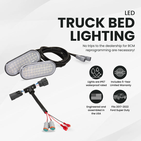 Ford Super Duty OEM-Style Bed Lighting Kit (2017-2022)