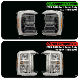 Super Duty Parking Lights Adapter for LED Headlights (2023-2026) - 0