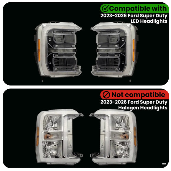 Super Duty Dynamic LED Headlight Adapter (2023-2026)