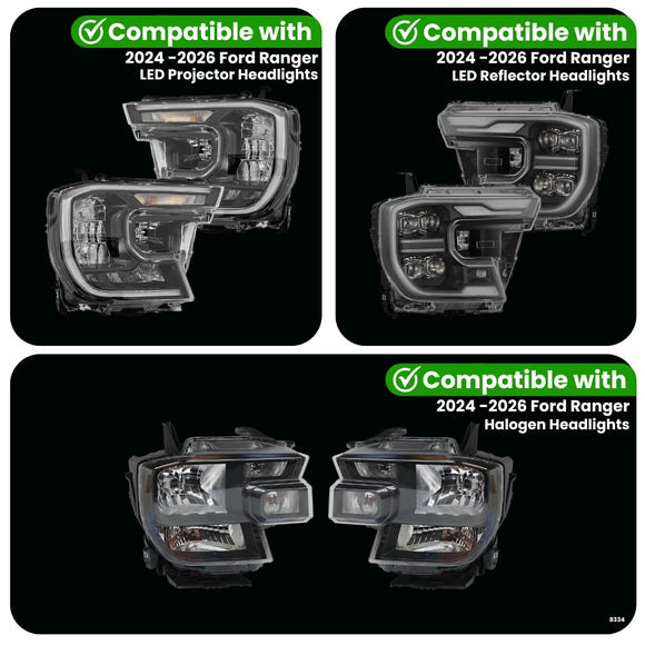 Ford Ranger Dynamic Headlight Adapter (2024-2026)