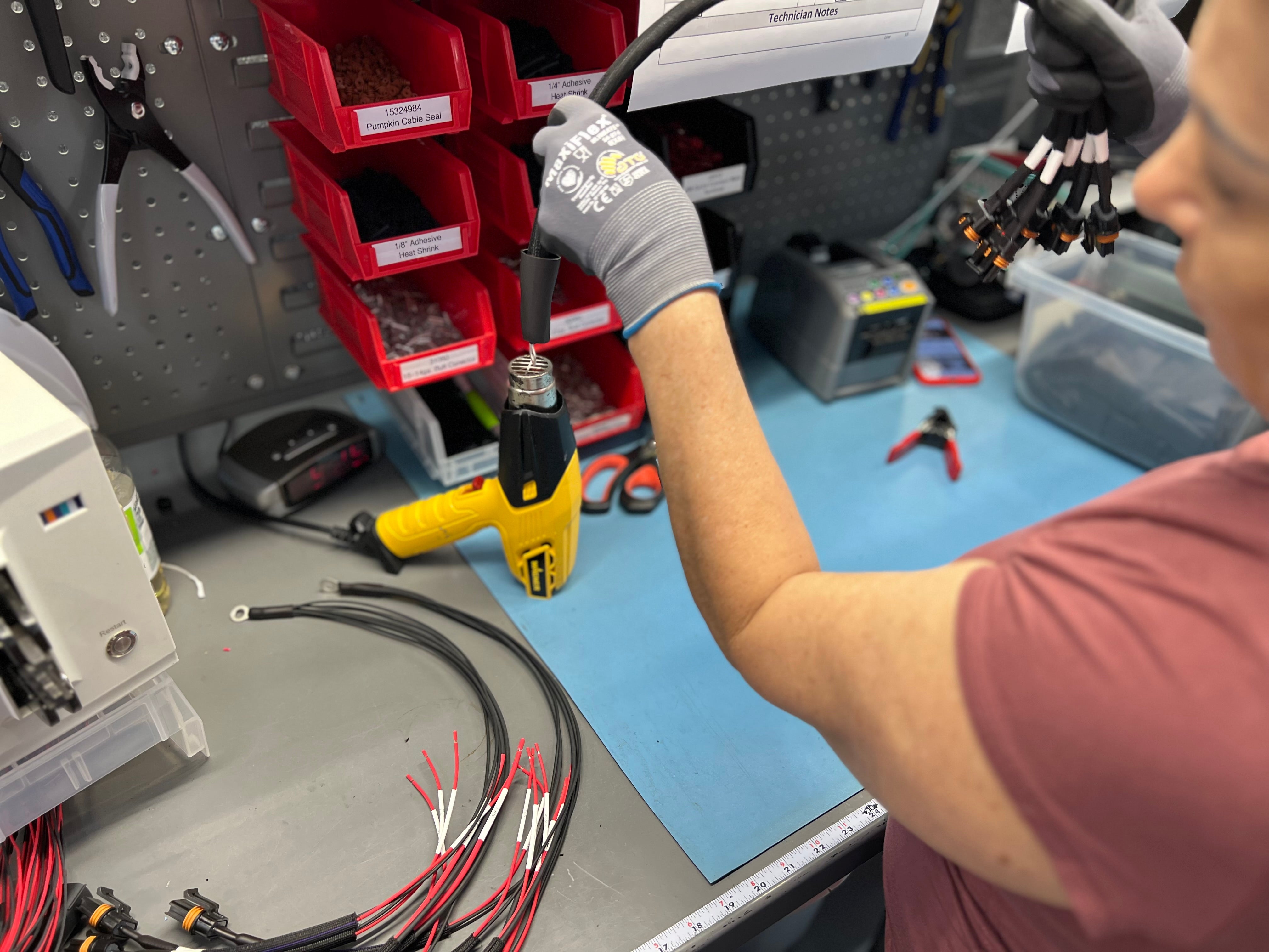 Our core business is wiring assemblies, and over the years our team and equipment have grown to accommodate the changing needs of our industry and customers. We don’t have a massive catalog, but each and every product we produce is built to fulfill our mission.