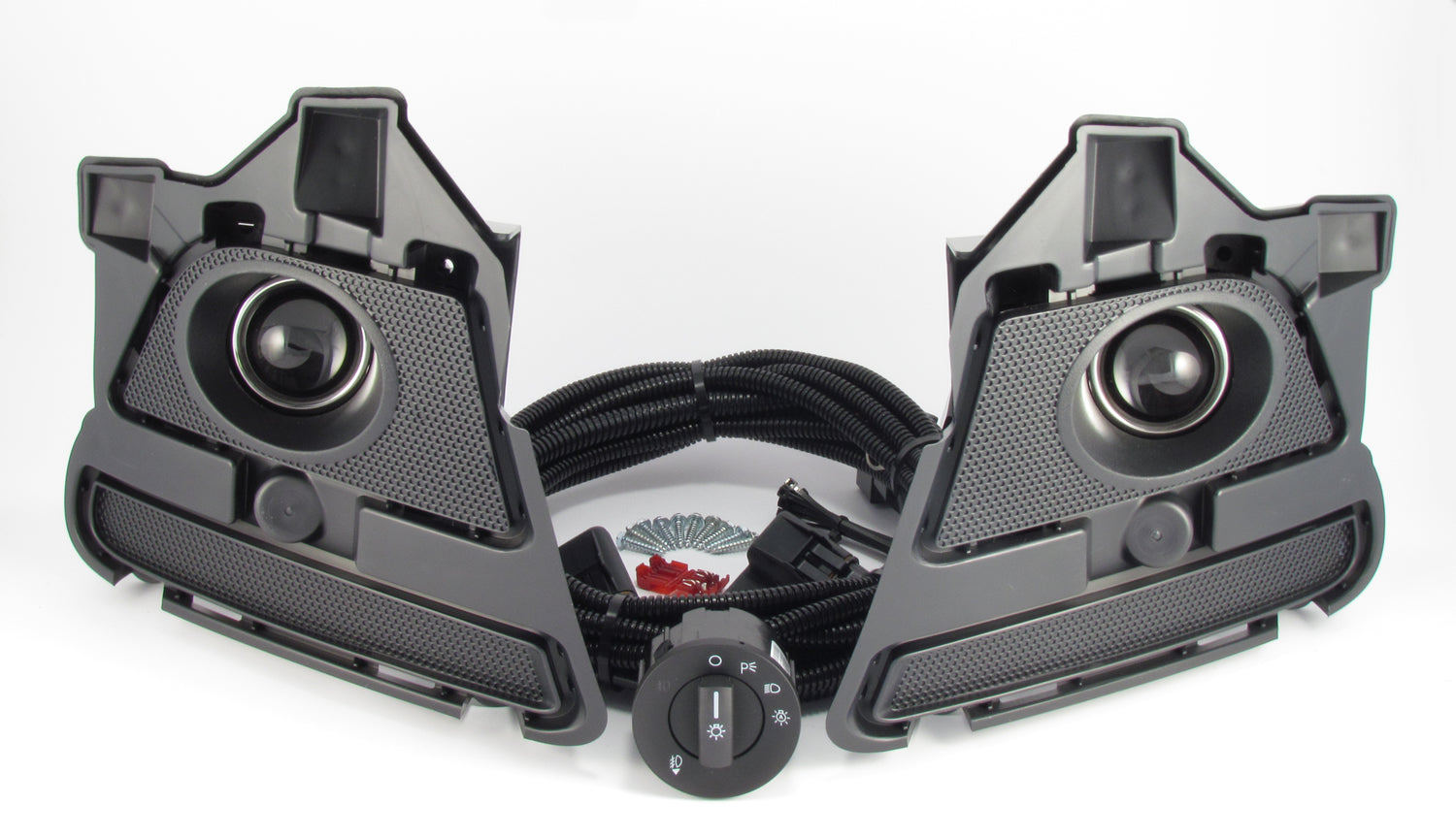 2013-2014 Ford Mustang V6 & Boss 302 Lower Valance Fog Light Kit