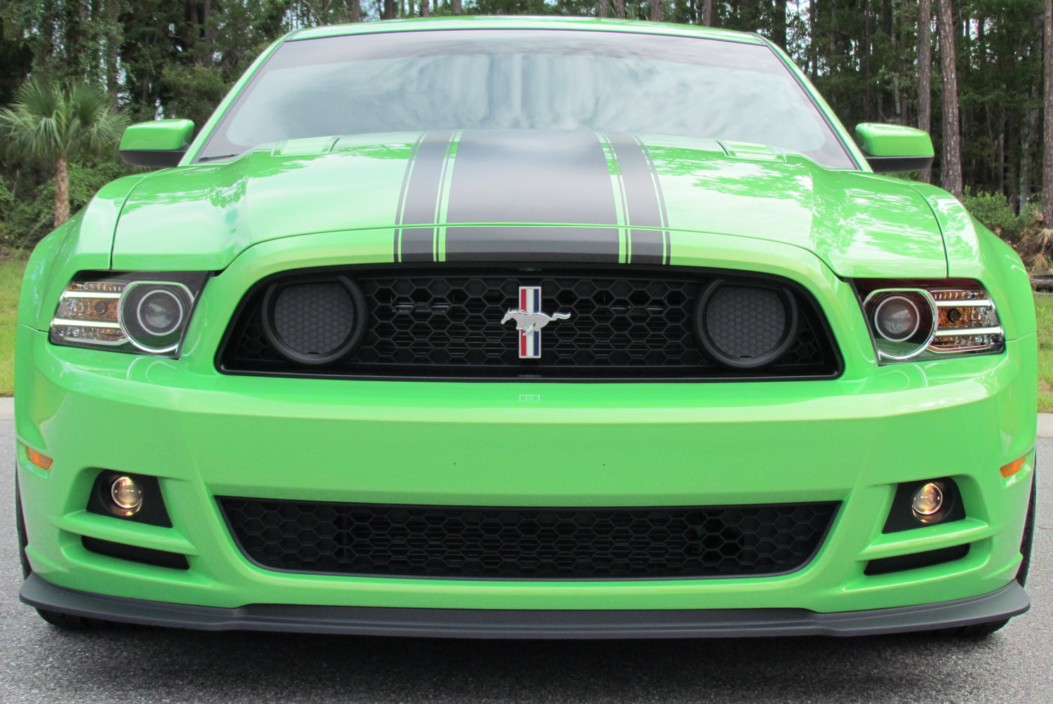 2013-2014 Ford Mustang V6 & Boss 302 Lower Valance Fog Light Kit