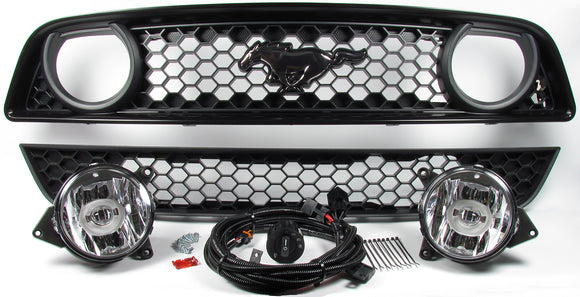 Mustang GT-Style LED Fog Light Kit - Fits V6 and Boss 302 (2013-2014)
