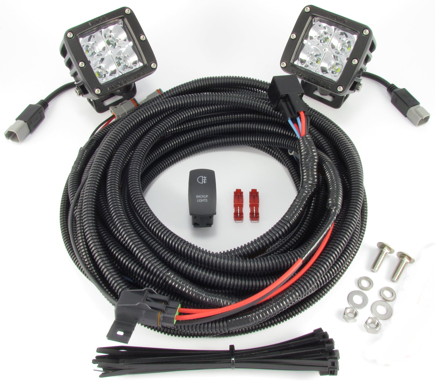 Rigid Backup/ Auxiliary Lighting Kit - Fits All Truck / SUV