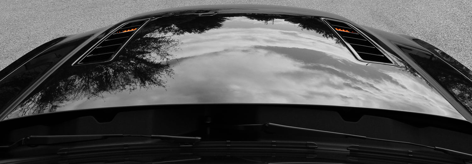 Ford Mustang Hood Mounted Turn Signal Lighting Kit - Fits All (2005-2014) - 0