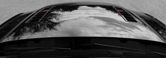 Ford Mustang Hood Mounted Turn Signal Lighting Kit - Fits All (2005-2014)