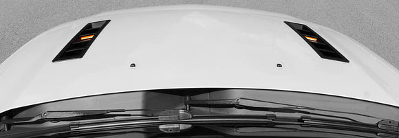 Ford Mustang Hood Mounted Turn Signal Lighting Kit - Fits All (2005-2014)