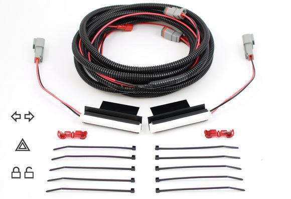 Ford Mustang Hood Mounted Turn Signal Lighting Kit - Fits All (2005-2014)