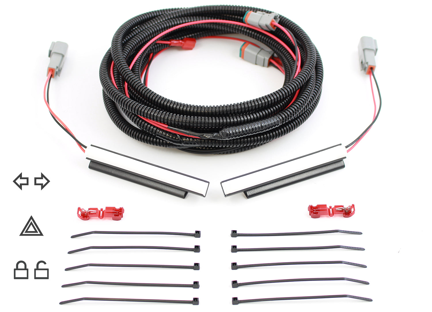 Ford Mustang Hood Mounted Turn Signal Lighting Kit - Fits GT (2015-2017)