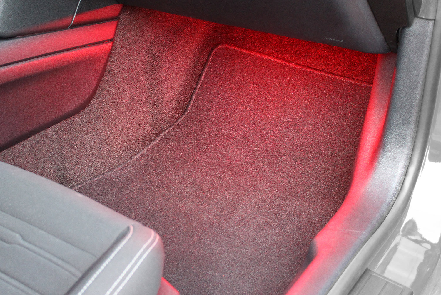 Buy red Ford Mustang Footwell Lighting Kit - Fits All (2005-2014)