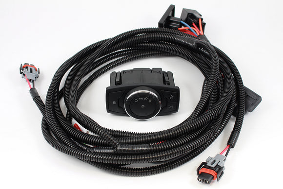 Ford Mustang OEM-Style Fog Light Wiring & Switch Kit – Fits V6 (2015-2017)