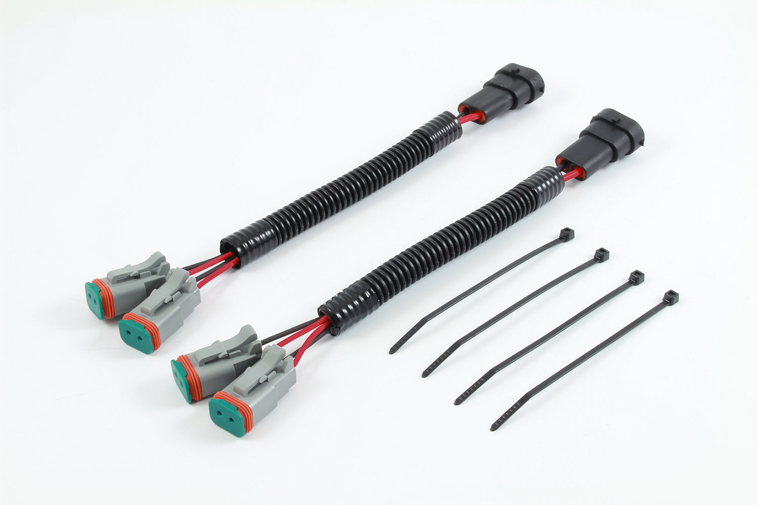 Fog Light Wiring Adapters H11 to Deutsch Dual Output - Set