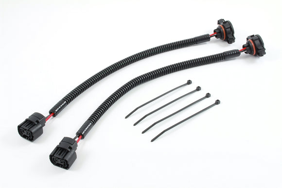 Wiring Extension Fog Light Adapters - H16 Set - Fits 5202, 2504, 9009, PSX24W