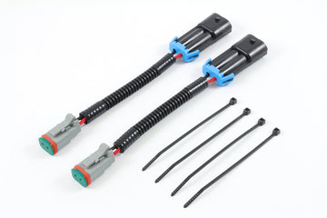 Fog Light Wiring Adapters H10 to Deutsch Set