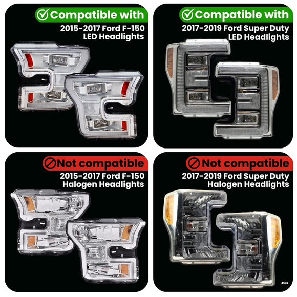 Ford F-Series Parking Lights Adapter for LED Headlights (2015-2019)