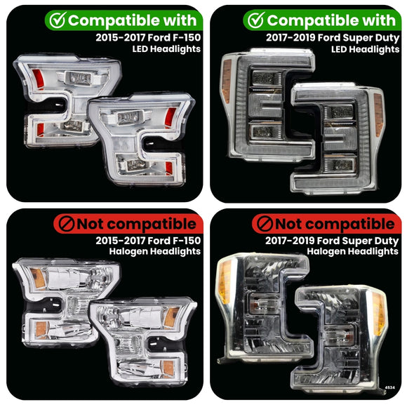 Ford F-Series Dynamic LED Headlight Adapter (2015-2019)
