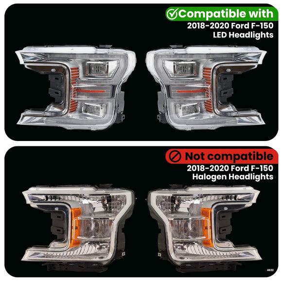 Ford F-150 Parking Lights Adapter for LED Headlights (2018-2020)