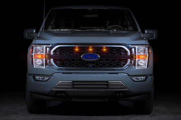 Ford F-150 Raptor Style Grille Light Kit - Fits King Ranch & Platinum (2021-2023)