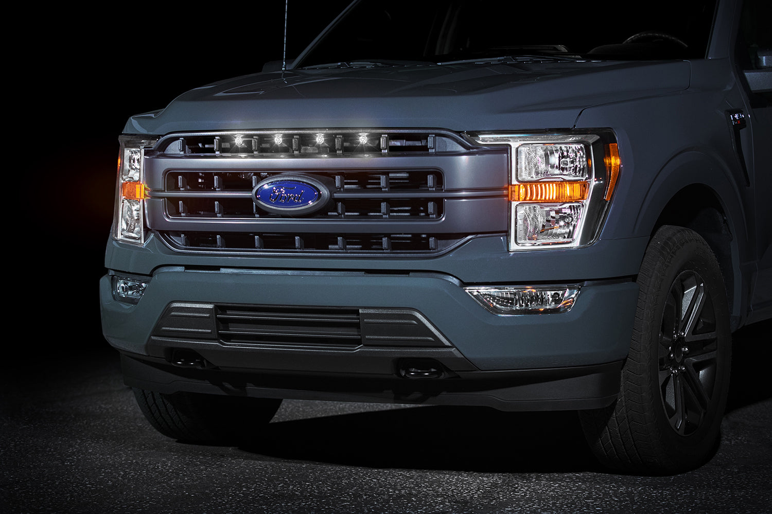 Ford F-150 Raptor Style Grille Light Kit  - Fits Lariat (2021-2023)