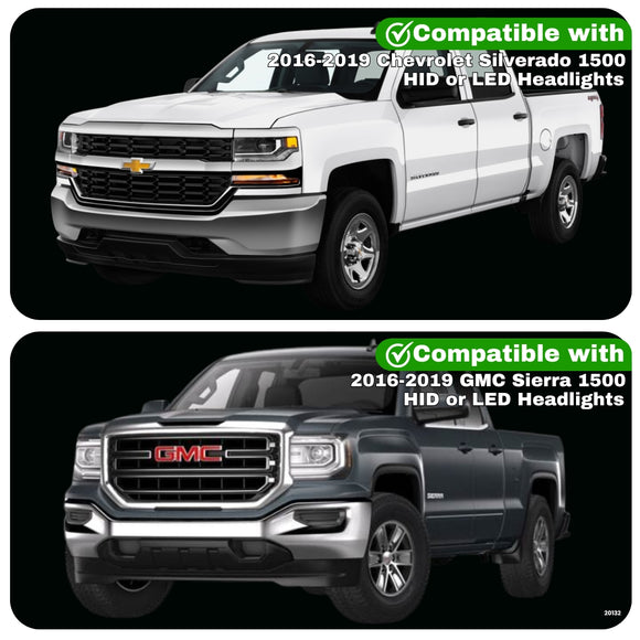 Chevrolet / GMC Silverado & Sierra 1500 Parking Light Adapter for HID/LED Headlights (2016-2019)