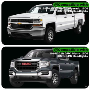 Chevrolet / GMC Silverado & Sierra 1500 Parking Light Adapter for HID/LED Headlights (2016-2019) - 0