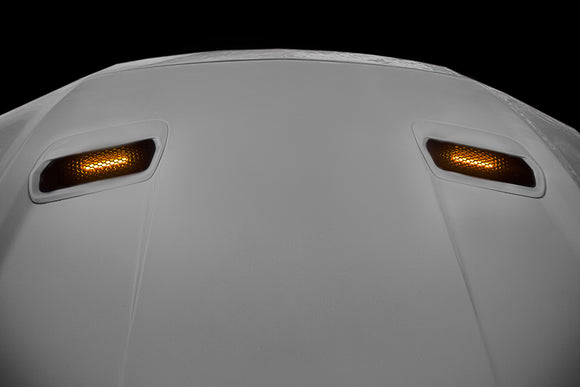 Ford Mustang Hood Mounted Turn Signal Kit (2018-2023)