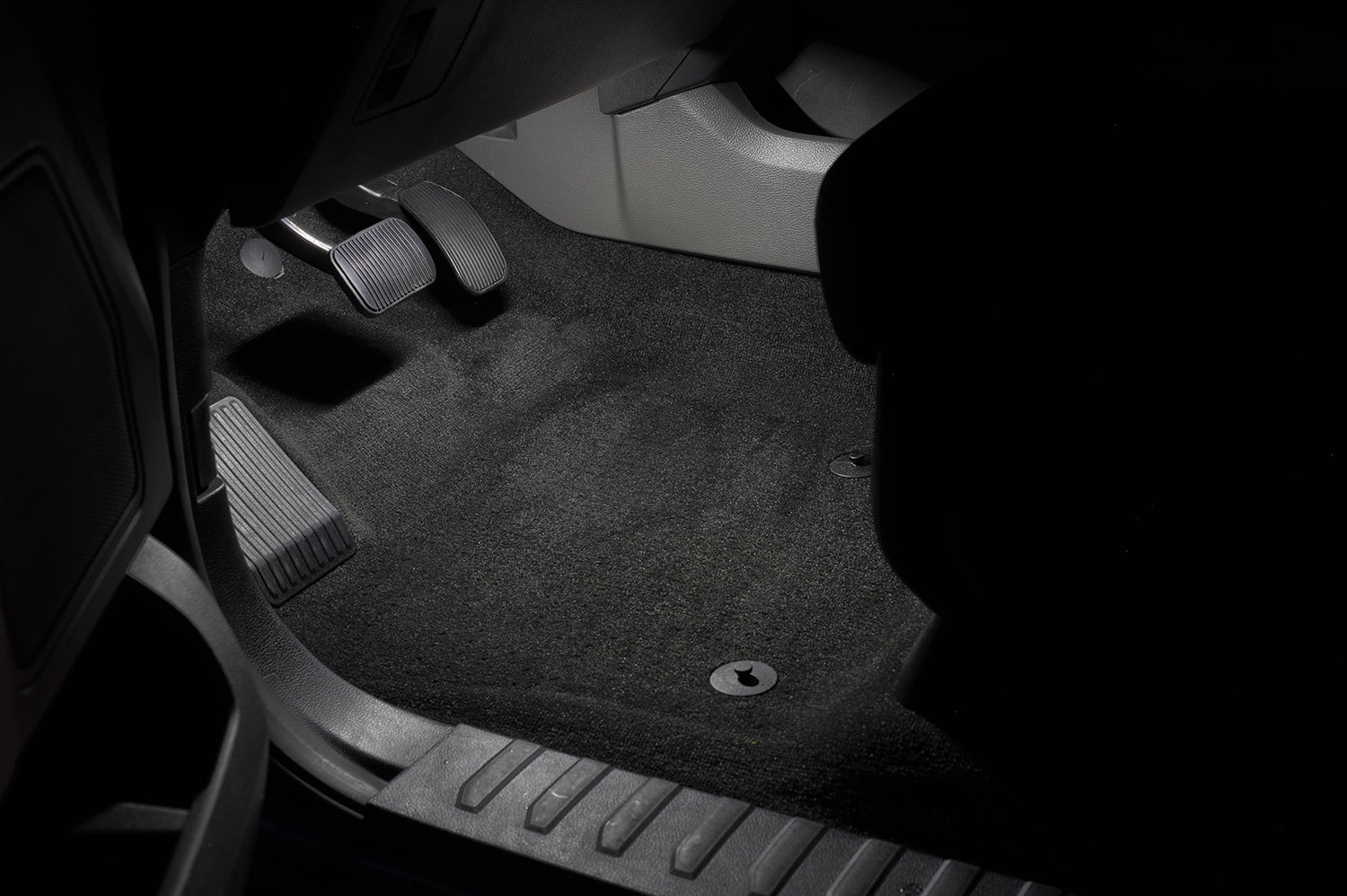 Buy white Ford F-Series 4-LED Footwell Lighting Kit - Fits All (2009-2025)