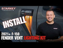 Ford F-150 Fender Vent Lighting Kit (2021-2026)-3