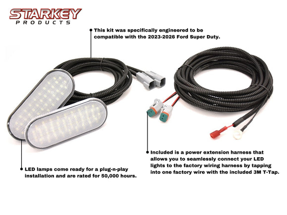 Ford Super Duty OEM-Style Bed Lighting Kit (2023-2026)